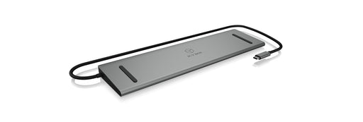 EAN 4250078169680 - ICY BOX IB-DK2106-C Alámbrico USB 3.2 Gen 1 (3.1 Gen 1) Type-C Antracita, Negro imagen 1