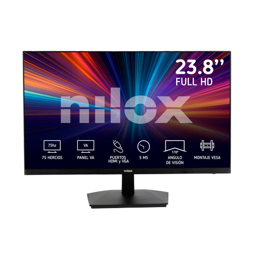 EAN 8431775035263 - Nilox MONITOR 23.8" NXM24FHD11 LED FHD 75HZ 16:9 5MS HDMI/VGA pantalla para PC 61 cm (24") 1920 x 1080 Pi imagen 1