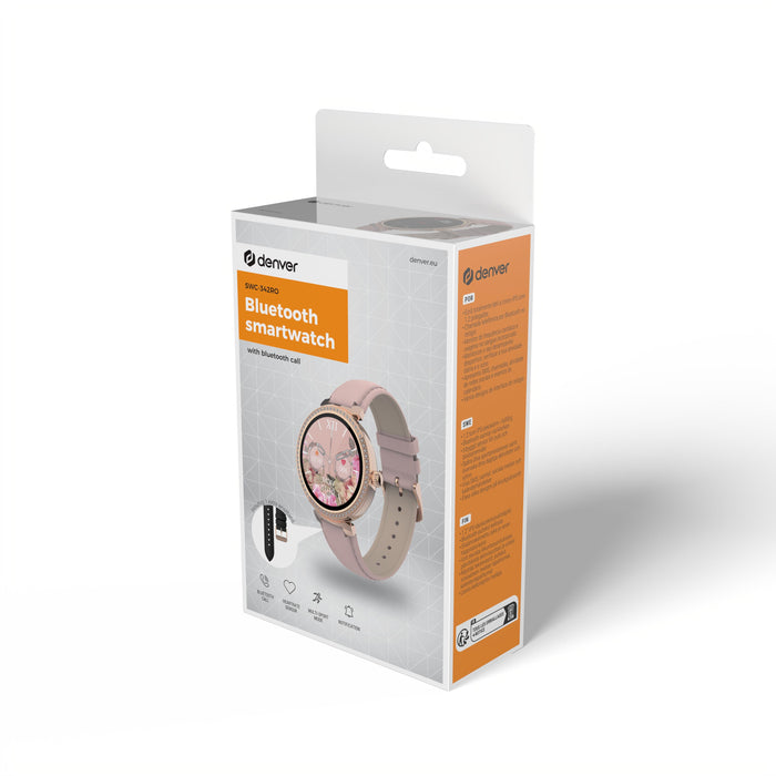 EAN 5706751071010 - Denver SWC-342RO 3,05 cm (1.2") IPS Digital 240 x 240 Pixeles Pantalla táctil Oro rosa imagen 16