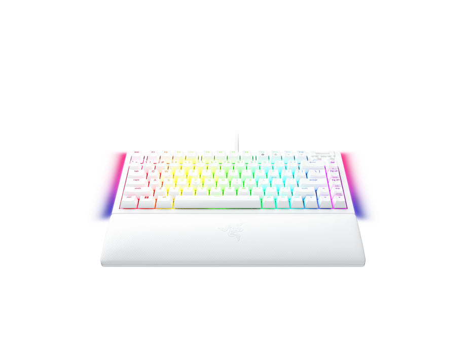 EAN 8887910072271 - Razer BlackWidow V4 75% teclado Juego USB QWERTY Inglés de EE. UU. Blanco imagen 2