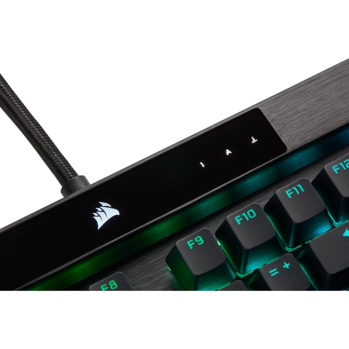 EAN 0840006624042 - Corsair K100 RGB Optical-Mechanical Gaming teclado Juego USB QWERTZ Alemán Negro imagen 27