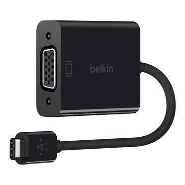 EAN 0745883698608 - Belkin USB-C\VGA Adaptador gráfico USB Negro imagen 1