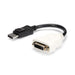 EAN 0065030830782 - StarTech.com DP2DVI adaptador de cable de vídeo 0,24 m DVI-D Negro imagen 1