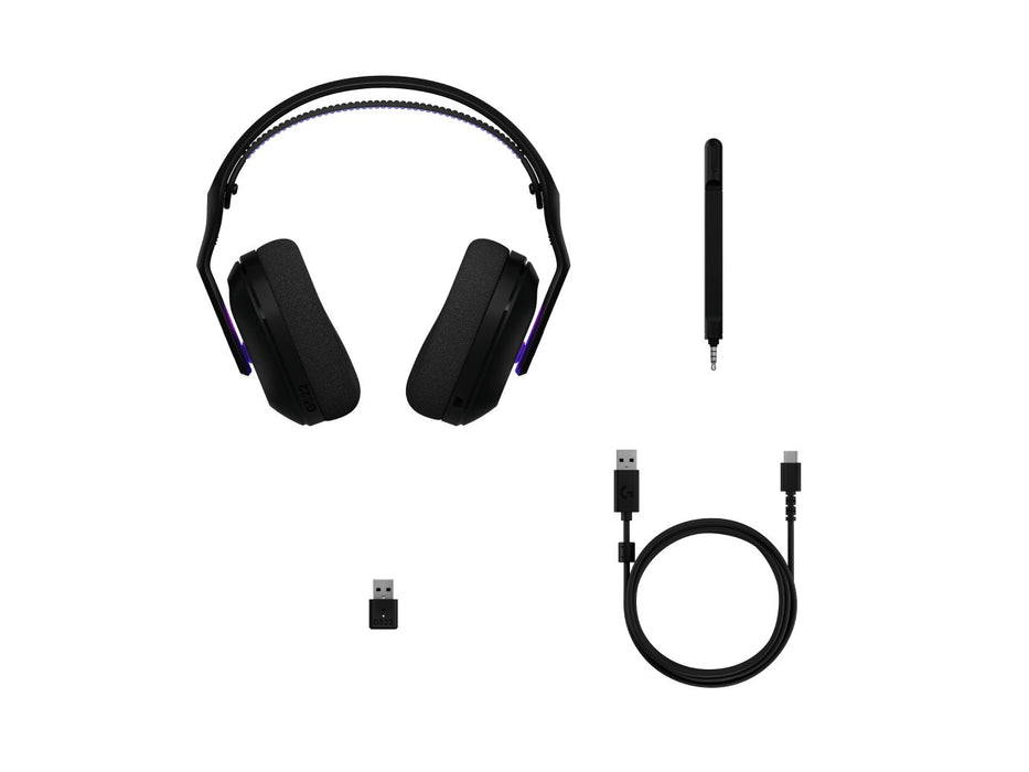 EAN 5099206131668 - Logitech G G522 Lightspeed Auriculares Inalámbrico y alámbrico Diadema Juego USB Tipo C Bluetooth Negro imagen 6