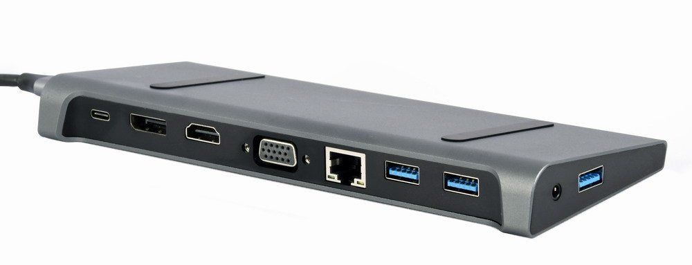 EAN 8716309124331 - Gembird A-CM-COMBO9-02 base para portátil y replicador de puertos Alámbrico USB 3.2 Gen 1 (3.1 Gen 1) Typ imagen 4