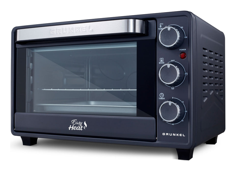 EAN 8426156019239 - Grunkel HR-23EASY horno 23 L 1600 W Negro, Acero inoxidable imagen 1