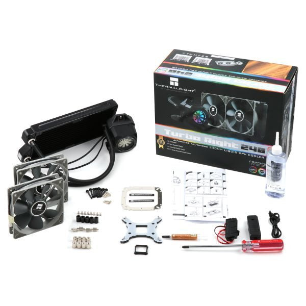 EAN 0814256001724 - Thermalright Turbo Right 240C Procesador Sistema de refrigeración líquida todo en uno 12 cm Negro imagen 8