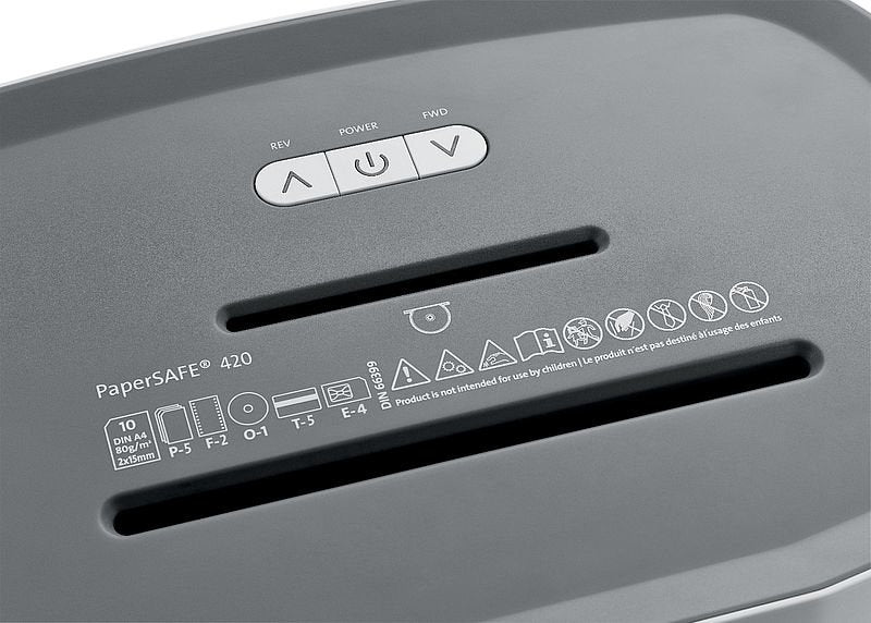 EAN 4009729074275 - Dahle PS 420 triturador de papel Corte cruzado 60 dB Negro, Gris imagen 6