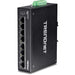 EAN 0710931160338 - Trendnet TI-G80 switch No administrado L2 Gigabit Ethernet (10/100/1000) Negro imagen 1