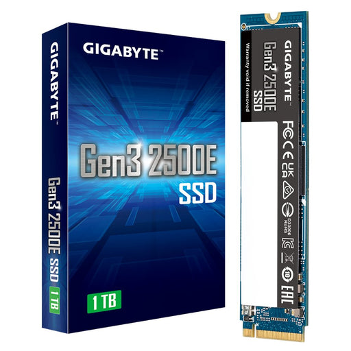 EAN 4719331844387 - GIGABYTE Gen3 2500E SSD 1TB M.2 PCI Express 3.0 NVMe 3D NAND imagen 1