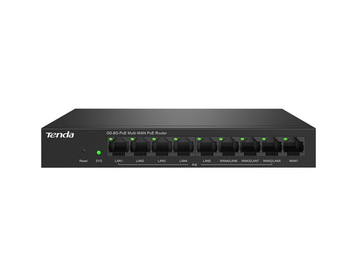 EAN 6932849426489 - Tenda G0-8G-PoE router Gigabit Ethernet Negro imagen 1