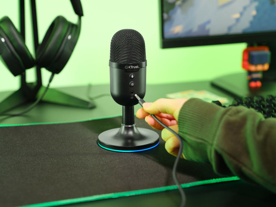 EAN 8713439253726 - Trust GXT 234P Yunix Negro Micrófono de superficie para mesa imagen 9