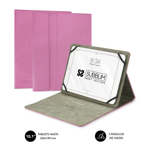EAN 8436586740818 - SUBBLIM SUB-CUT-1CT003 funda para tablet 25,6 cm (10.1") Folio Rosa imagen 1
