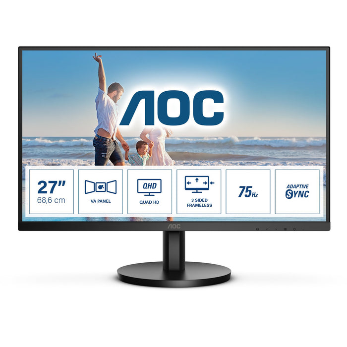 EAN 4038986180429 - AOC Q27B3MA LED display 68,6 cm (27") 2560 x 1440 Pixeles Quad HD Negro imagen 1