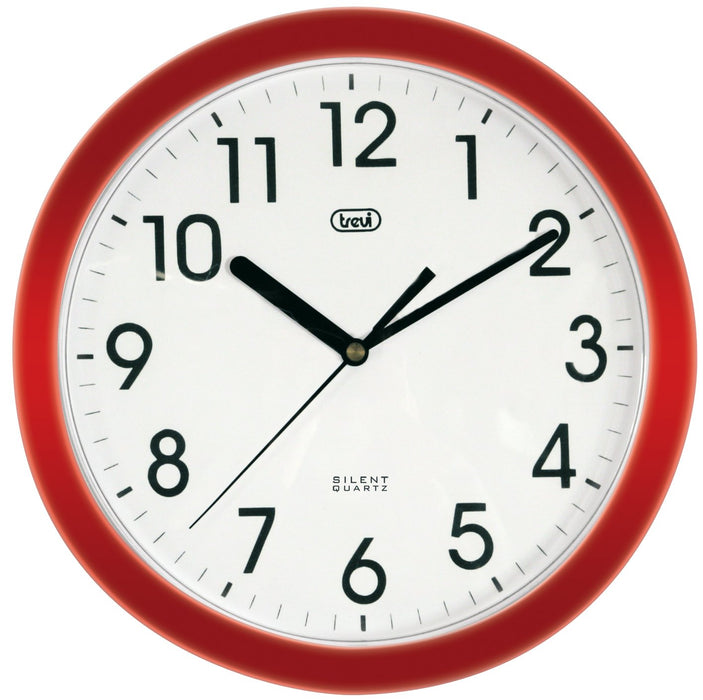 EAN 8011000010519 - Trevi OM3301 Reloj de cuarzo Círculo Rojo, Blanco imagen 1