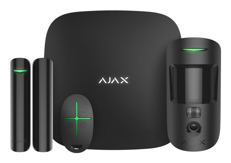 EAN 0810031990733 - Ajax StarterKit Cam Plus sistema de seguridad inteligente para el hogar Jeweller (inalámbrico) imagen 1