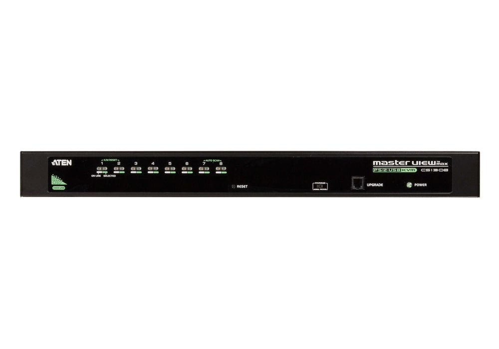 EAN 4710423775916 - ATEN CS1308-AT-G interruptor KVM Montaje en rack Negro imagen 3