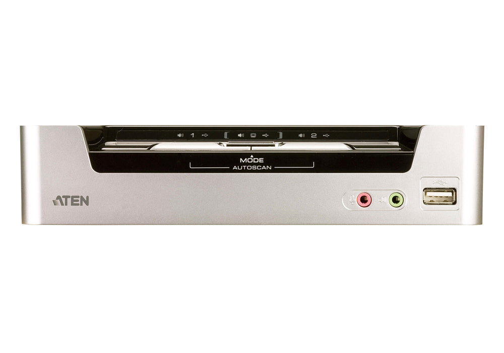 EAN 0672792398131 - ATEN CS1792 interruptor KVM Montaje en rack Negro, Plata imagen 2