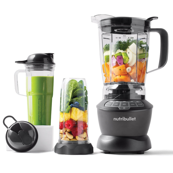 EAN 8006447000209 - NutriBullet NBF500DG 1,9 L Batidora de vaso 1200 W Plata imagen 1