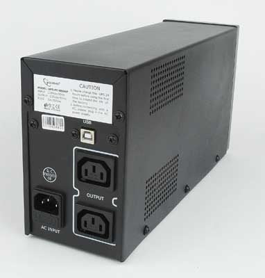 EAN 8716309057066 - Gembird UPS-PC-850AP sistema de alimentación ininterrumpida (UPS) Línea interactiva 0,85 kVA 520 W 4 sali imagen 3