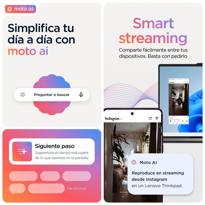 EAN 840493600628 - Motorola edge 60 pro 16,9 cm (6.67") SIM doble Android 15 5G USB Tipo C 12 GB 512 GB 6000 mAh Púrpura imagen 14