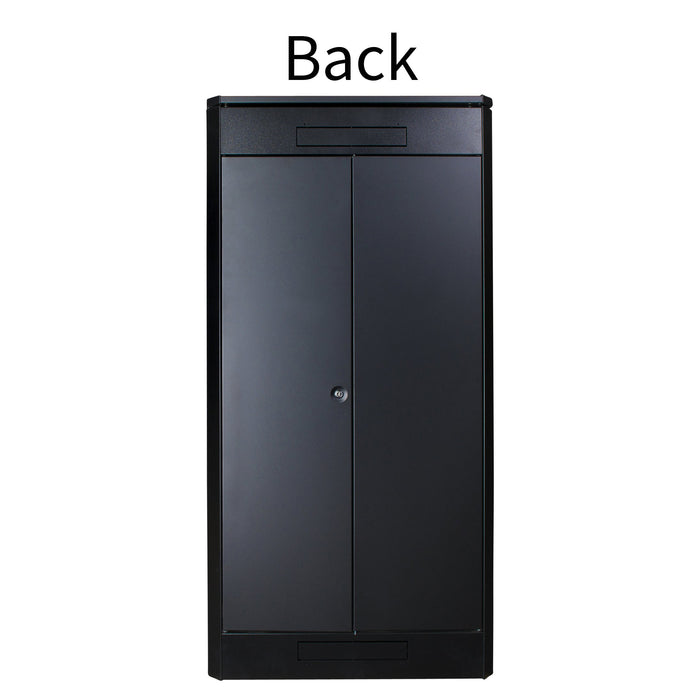 EAN 5420016846082 - LOGON RDL32U88BL armario rack 32U Rack o bastidor independiente Negro imagen 5