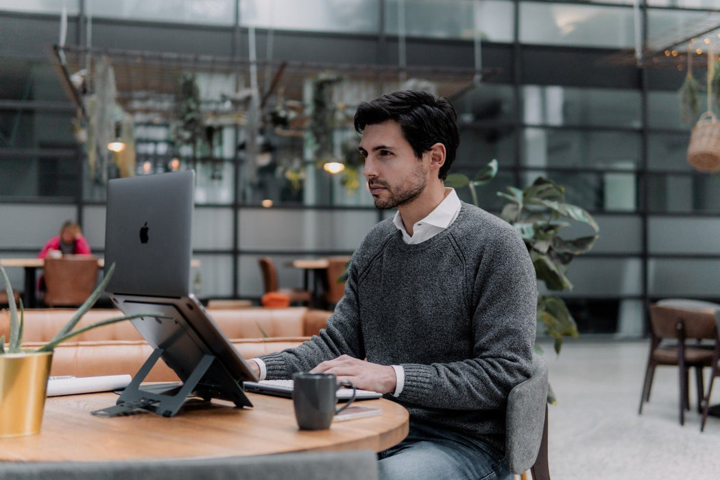 EAN 8719274676560 - BakkerElkhuizen FlexTop 170 Soporte para ordenador portátil Negro, Gris Oscuro 40,6 cm (16") imagen 7