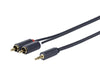 EAN 5712505321553 - Vivolink PROMJRCA30 cable de audio 30 m 3,5mm 2 x RCA Negro imagen 1