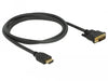 EAN 4043619856534 - DeLOCK 85653 adaptador de cable de vídeo 1,5 m HDMI tipo A (Estándar) DVI Negro imagen 2