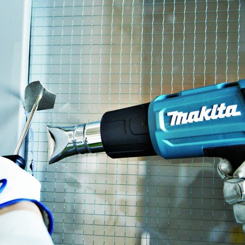 EAN 0088381857321 - Makita HG5030K pistola de calor 500 l/min 500 °C 1600 W Negro, Azul imagen 2