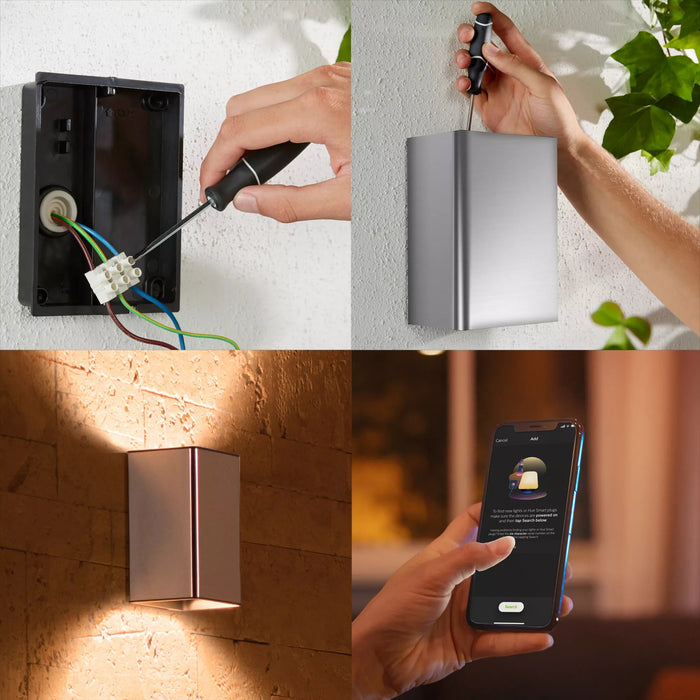 EAN 8718696174395 - Philips Hue White and Color ambiance 1746447P7 Aplique de pared para exterior Bluetooth 8 W imagen 3