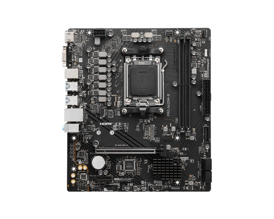 EAN 4711377276597 - MSI PRO A620M-B placa base AMD A620 Zócalo AM5 micro ATX imagen 2