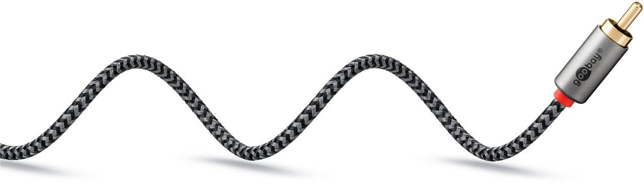 EAN 4040849652929 - Goobay 65292 cable de audio 1 m 2 x RCA Negro, Plata imagen 9