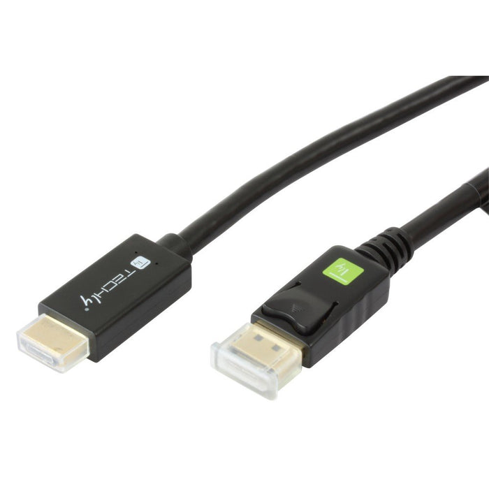 EAN 8054529020812 - Techly ICOC DSP-H12-010 adaptador de cable de vídeo 1 m DisplayPort HDMI Negro imagen 5