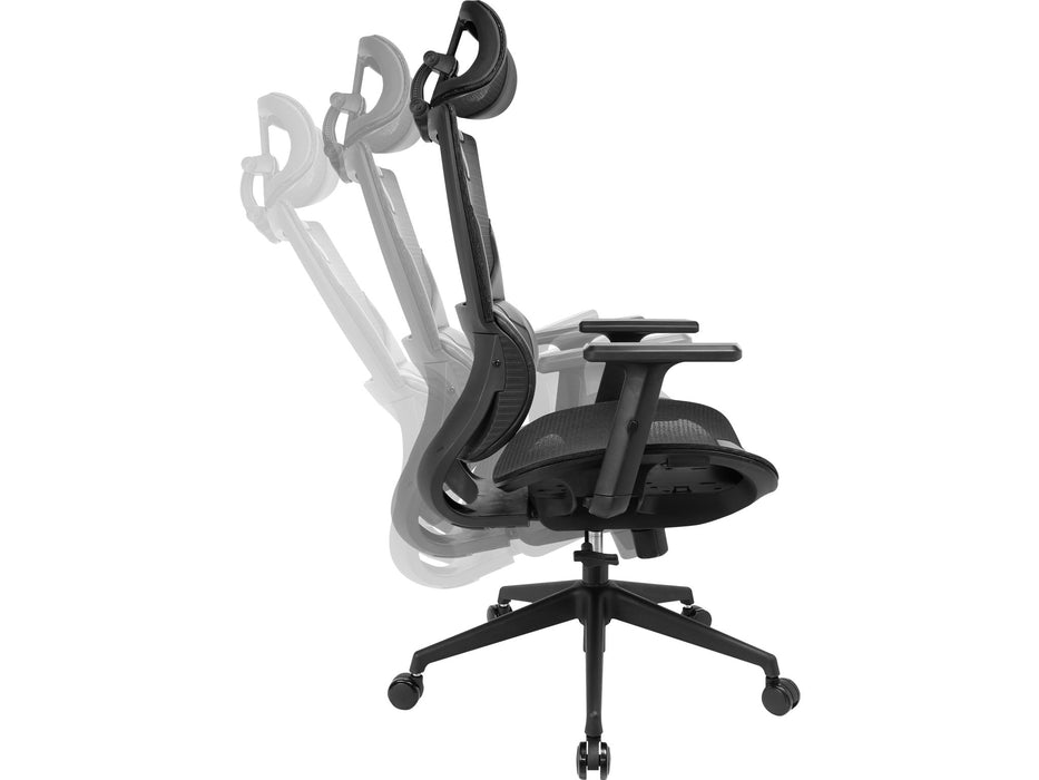 EAN 5705730640957 - Sandberg 640-95 silla para videojuegos Silla para videojuegos universal Asiento de malla Negro imagen 5
