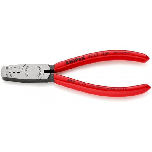 EAN 4003773035558 - Knipex 97 61 145 A crimpadora Herramienta para prensar Rojo imagen 1