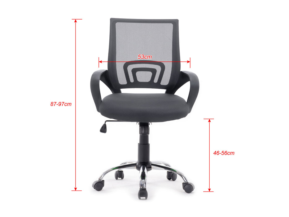 EAN 4015867228920 - Equip 651014 silla de oficina y de ordenador Asiento acolchado Respaldo de malla imagen 5
