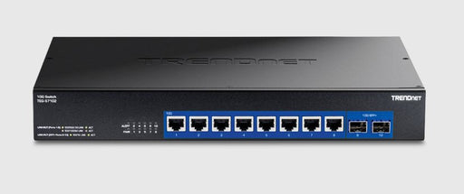 EAN 0710931141108 - Trendnet TEG-S7102 switch No administrado 10G Ethernet (100/1000/10000) Escritorio Negro imagen 2