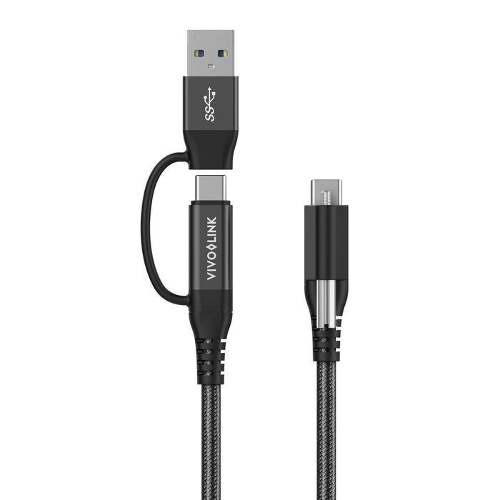 EAN 5715063076040 - Vivolink PROUSBCMM1.5ADP cable USB USB 3.2 Gen 2 (3.1 Gen 2) 1,5 m USB C Negro imagen 1