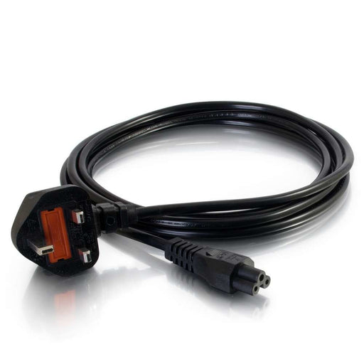 EAN 0757120806028 - C2G 80602 cable de transmisión Negro Enchufe tipo G C5 acoplador imagen 2