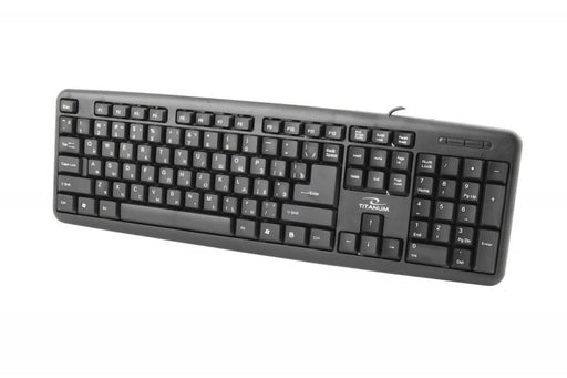 EAN 5905784768250 - Esperanza TKR101 teclado Oficina USB QWERTY Inglés, Ruso Negro imagen 2
