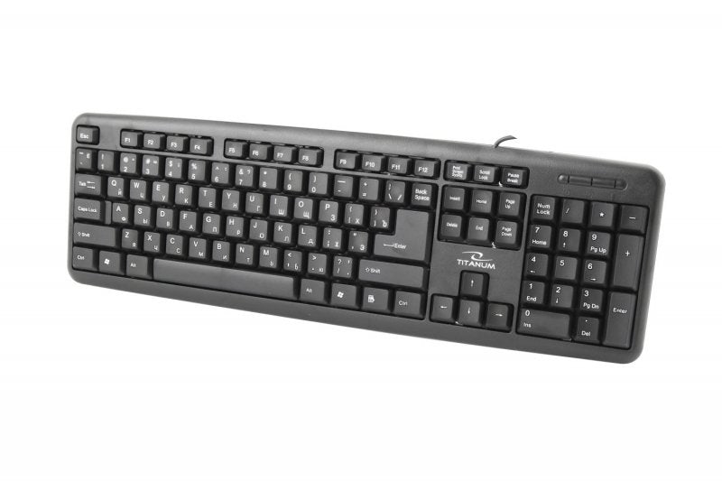 EAN 5905784768250 - Esperanza TKR101 teclado Oficina USB QWERTY Inglés, Ruso Negro imagen 2
