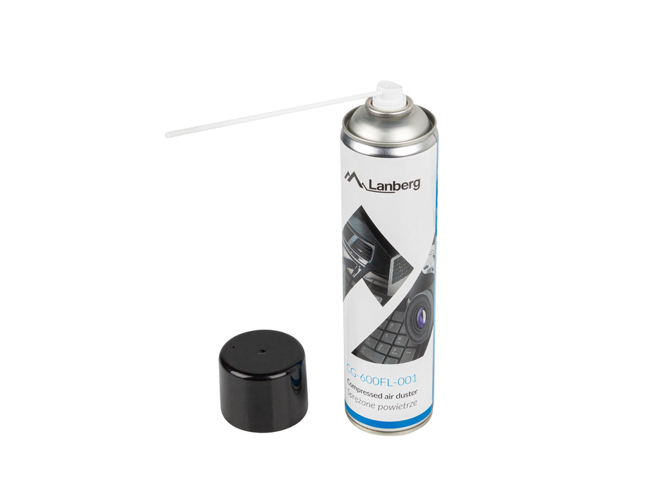 EAN 5901969429374 - Lanberg CG-600FL-001 limpiador de aire comprimido 600 ml imagen 2