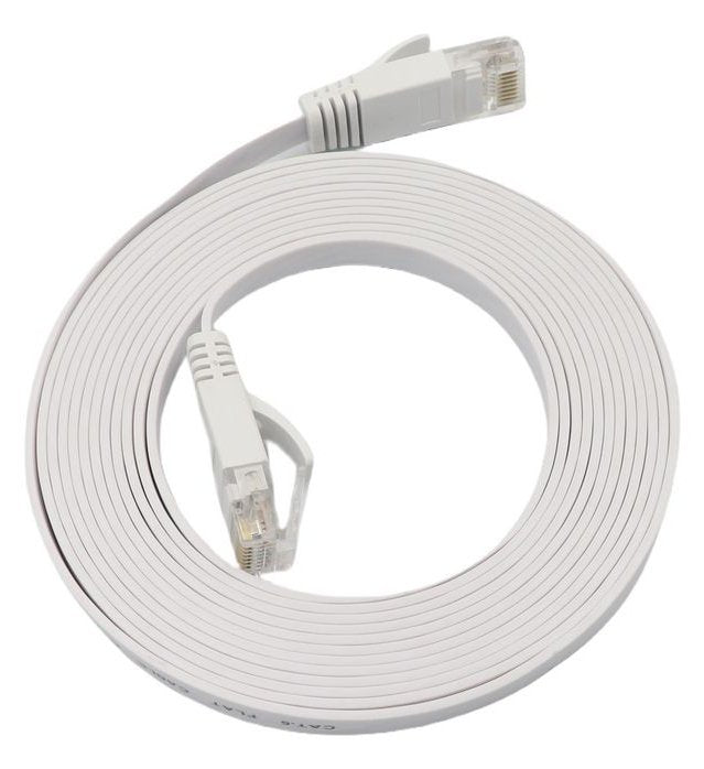EAN 5715063699843 - Microconnect V-UTP6A07W-FLAT-LSZH cable de red Blanco 7 m Cat6a U/UTP (UTP) imagen 1