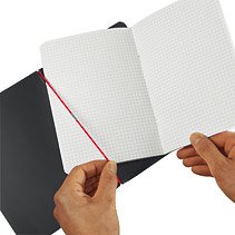 EAN 4008110493435 - Herlitz 11361599 cuaderno y block A6 40 hojas Negro imagen 4