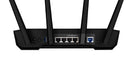EAN 4711081760344 - ASUS TUF Gaming AX3000 V2 router inalámbrico Gigabit Ethernet Doble banda (2,4 GHz / 5 GHz) Negro, Naranj imagen 3