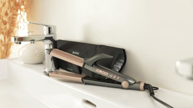 EAN 8435484042963 - Cecotec Bamba RitualCare 1000 Ceramic 2in1 Plancha de pelo Caliente Gris, Rosa 82 W 2 m imagen 7