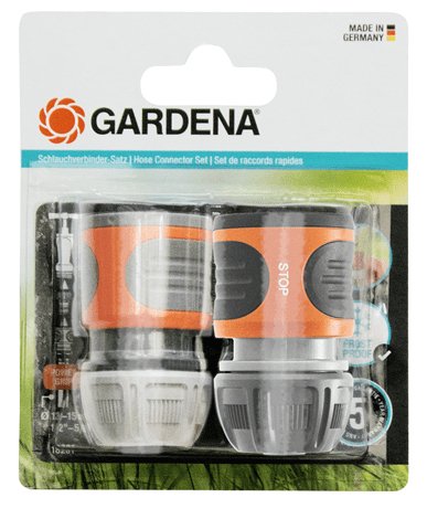 EAN 4078500058193 - Gardena 18279-20 accesorio para manguera Conector de manguera Gris, Naranja 2 pieza(s) imagen 1