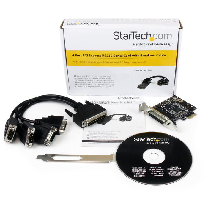 EAN 0065030842556 - StarTech.com PEX4S553B tarjeta y adaptador de interfaz Interno De serie imagen 9
