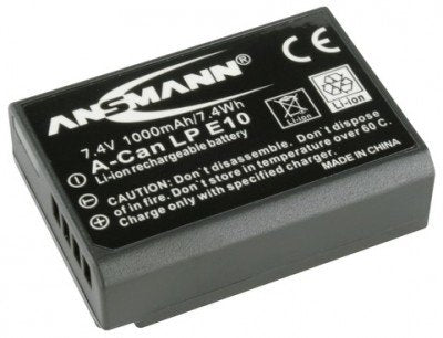 EAN 4013674012381 - Ansmann A-Can LP E10 Ión de litio 1000 mAh imagen 1